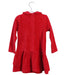 A Red Long Sleeve Dresses from Chicco in size 12-18M for girl. (Back View)