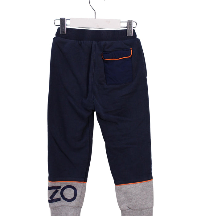 A Navy Sweatpants from Kenzo in size 6T for boy. (Back View)