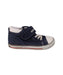 A Navy Sneakers from Miki House in size 5T for boy. (Back View)