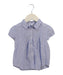 A Blue Shirts from Jacadi in size 3T for girl. (Front View)