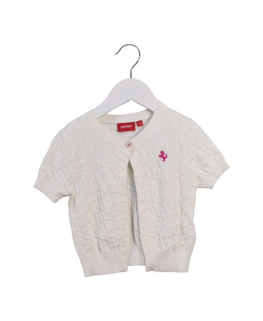 A Ivory Cardigans from Ferrari in size 3T for girl. (Front View)