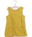 A Yellow Sleeveless Dresses from John Lewis in size 12-18M for girl. (Front View)