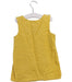 A Yellow Sleeveless Dresses from John Lewis in size 12-18M for girl. (Back View)