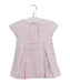 A Pink Short Sleeve Dresses from Jacadi in size 3-6M for girl. (Front View)