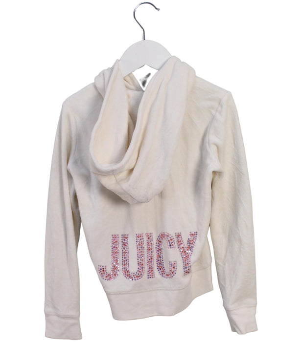 A Ivory Lightweight Jackets from Juicy Couture in size 3T for girl. (Back View)