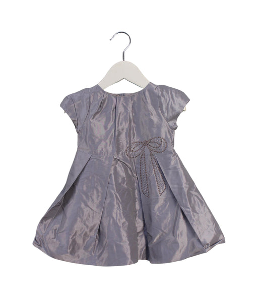 A Grey Short Sleeve Dresses from Jacadi in size 6-12M for girl. (Front View)