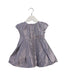 A Grey Short Sleeve Dresses from Jacadi in size 6-12M for girl. (Front View)