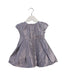 A Grey Short Sleeve Dresses from Jacadi in size 6-12M for girl. (Front View)