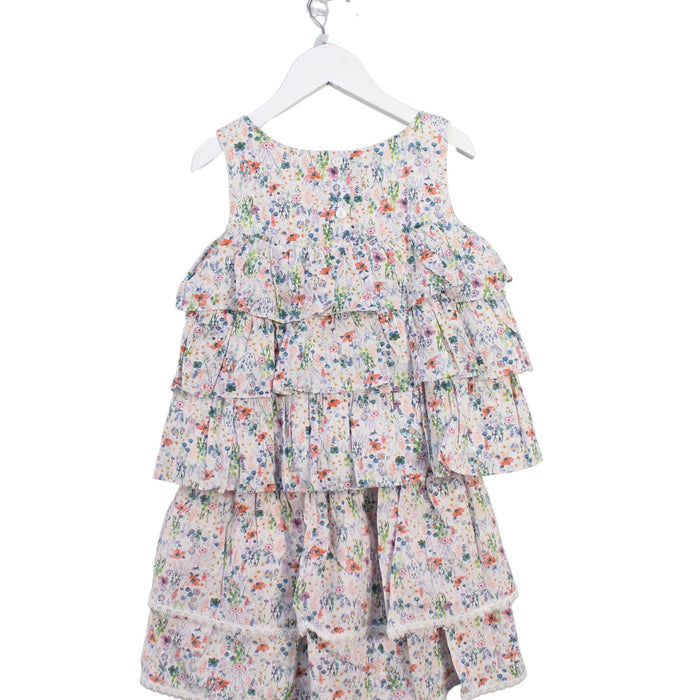 A Multicolour Skirt Sets from Kingkow in size 5T for girl. (Back View)