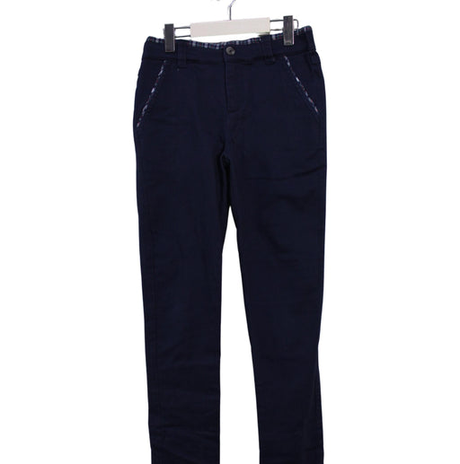 A Navy Casual Pants from Chickeeduck in size 10Y for boy. (Front View)