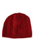 A Red Winter Hats from Jacadi in size O/S for neutral. (Front View)