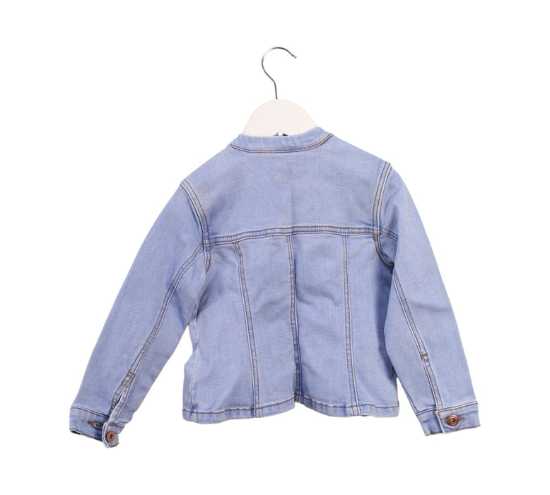 A Blue Lightweight Jackets from Seed in size 3T for neutral. (Back View)