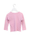 A Pink Long Sleeve Tops from Seed in size 3T for girl. (Back View)