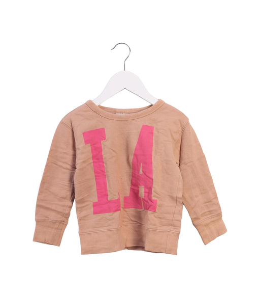 A Brown Crewneck Sweatshirts from Seed in size 3T for girl. (Front View)