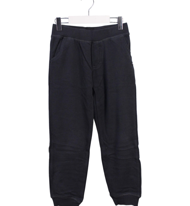 A Black Sweatpants from Calvin Klein in size 7Y for boy. (Front View)