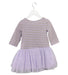 A Purple Long Sleeve Dresses from Marmellata in size 3T for girl. (Back View)