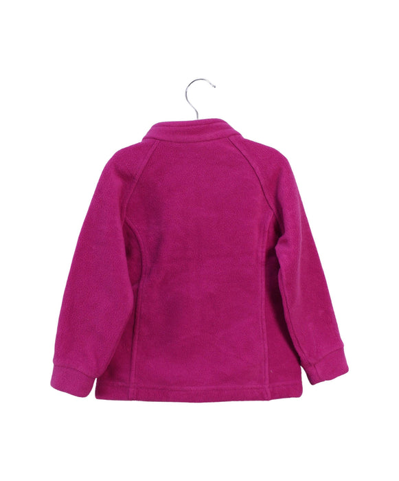 A Purple Lightweight Jackets from Columbia in size 3T for girl. (Back View)
