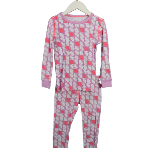 A Purple Pyjama Sets from Crewcuts in size 4T for girl. (Front View)