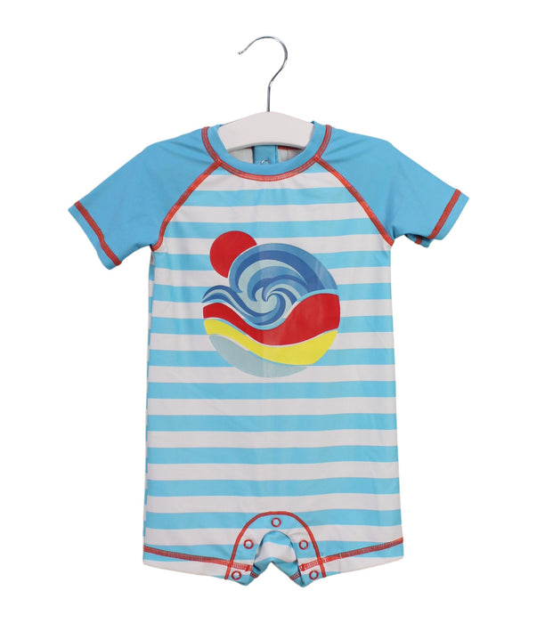 A Blue Swimsuits from Tucker & Tate in size 18M for boy. (Front View)