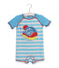 A Blue Swimsuits from Tucker & Tate in size 18M for boy. (Front View)