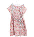 A Pink Short Sleeve Dresses from Oobi in size 3T for girl. (Back View)