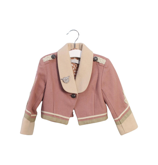 A Pink Lightweight Jackets from Stella McCartney in size 2T for girl. (Front View)
