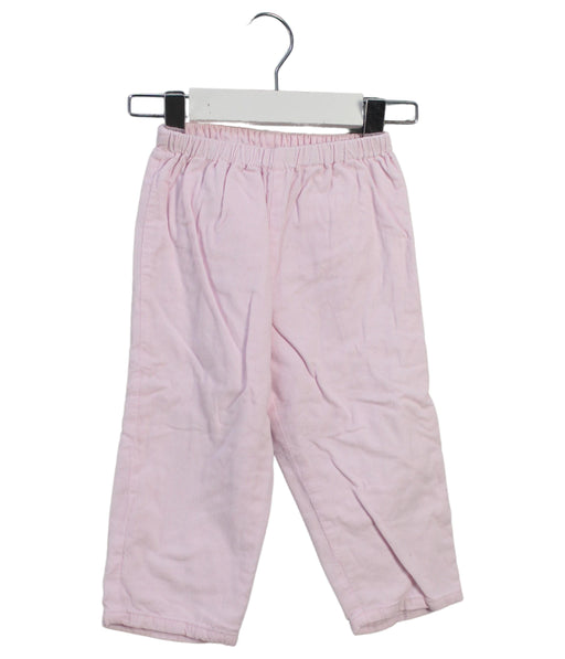 A Pink Casual Pants from Jacadi in size 12-18M for girl. (Front View)