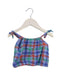 A Blue Sleeveless Tops from Seed in size 3T for girl. (Front View)