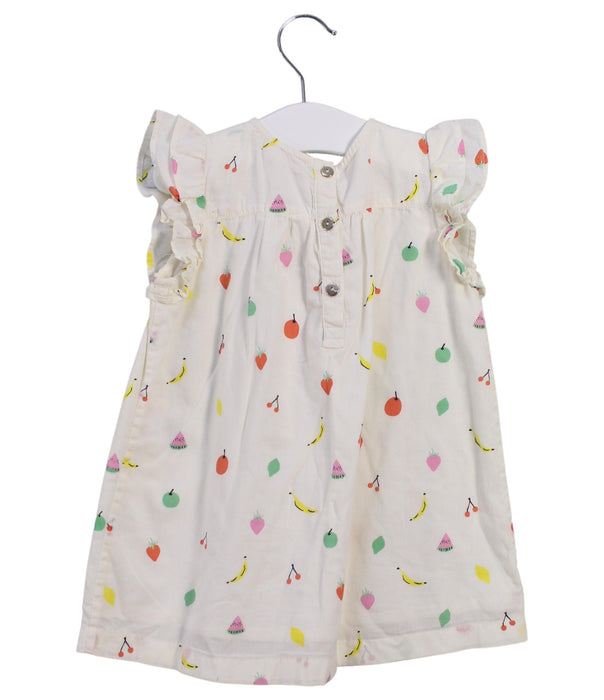 A White Sleeveless Dresses from Soft Gallery in size 6-12M for girl. (Back View)