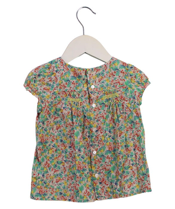 A Multicolour Short Sleeve Tops from Bonpoint in size 3T for girl. (Back View)