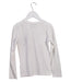 A White Long Sleeve Tops from Moschino in size 6T for girl. (Back View)