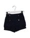 A Navy Shorts from Jacadi in size 18-24M for girl. (Front View)