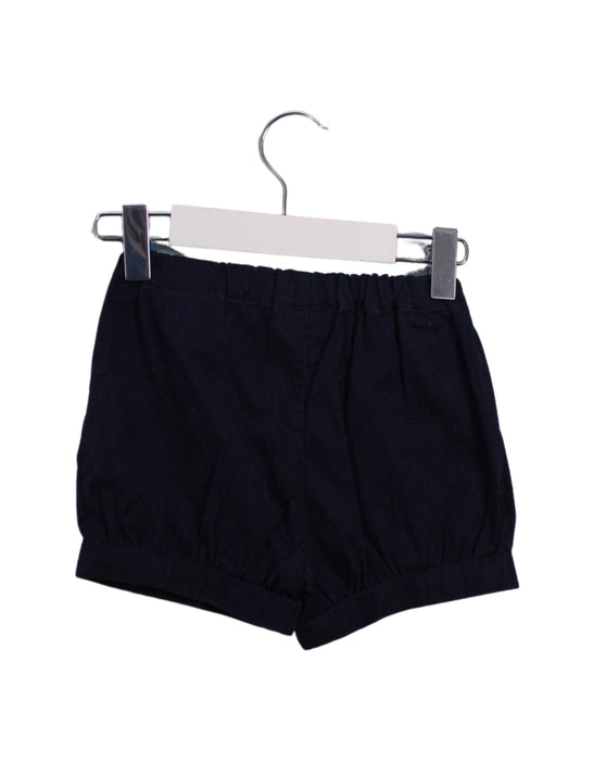 A Navy Shorts from Jacadi in size 18-24M for girl. (Back View)