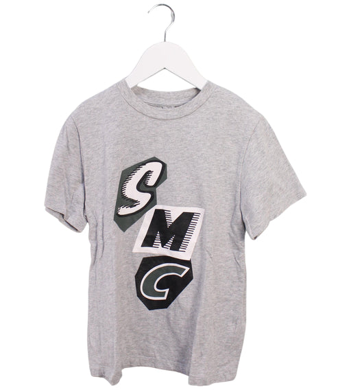 A Grey Short Sleeve T Shirts from Stella McCartney in size 6T for boy. (Front View)