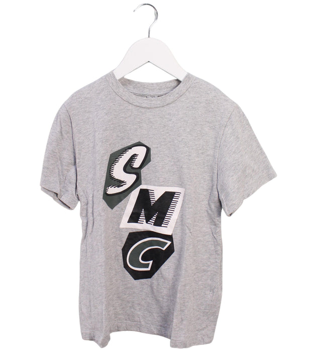 A Grey Short Sleeve T Shirts from Stella McCartney in size 6T for boy. (Front View)