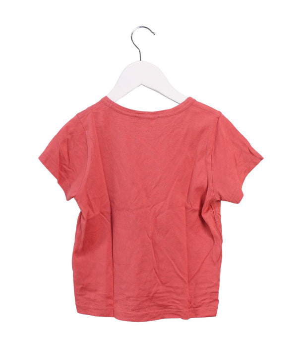 A Red Short Sleeve T Shirts from Acne Studios in size 4T for boy. (Back View)