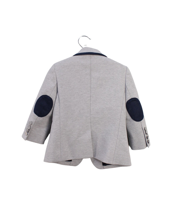 A Grey Blazers from Nicholas & Bears in size 12-18M for boy. (Back View)