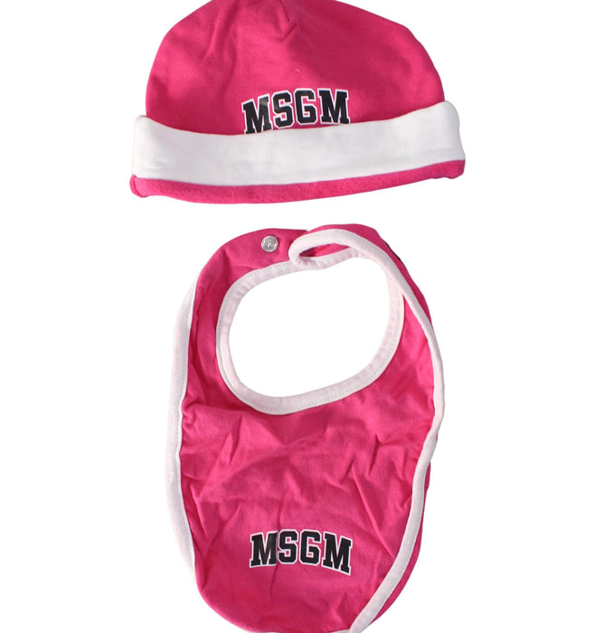 A Pink Onesies from MSGM in size 3-6M for girl. (Back View)