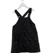 A Black Overall Dresses from little Mo & Co. in size 5T for girl. (Back View)