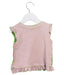 A Pink Short Sleeve Tops from Jacadi in size 6-12M for girl. (Back View)