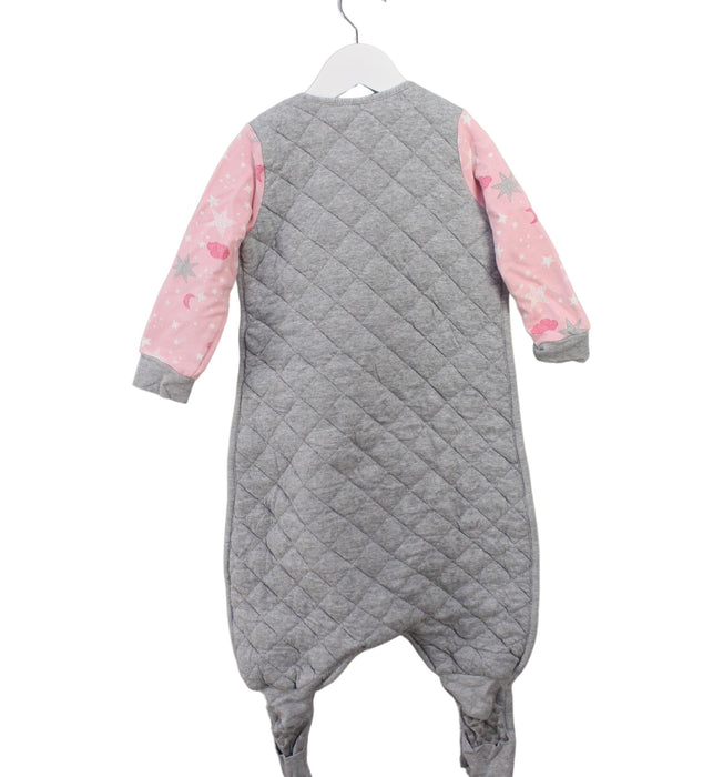 A Grey Sleepsacs from Love To Dream in size 2T for girl. (Back View)