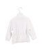 A White Cardigans from Petit Bateau in size 12-18M for girl. (Back View)