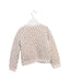 A Beige Puffer/Quilted Jackets from Petit Bateau in size 4T for girl. (Back View)