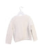 A White Puffer/Quilted Jackets from Petit Bateau in size 4T for girl. (Back View)