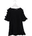 A Black Long Sleeve Dresses from Sonia Rykiel in size 4T for girl. (Front View)