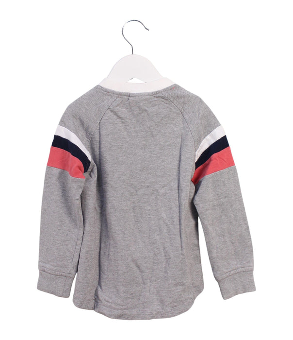 A Grey Crewneck Sweatshirts from Fendi in size 4T for boy. (Back View)