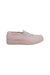 A Pink Slip Ons from Dior in size 5T for girl. (Back View)