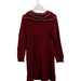 A Red Sweater Dresses from Jacadi in size 6T for girl. (Back View)