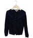 A Navy Cardigans from Lili Gaufrette in size 4T for girl. (Front View)