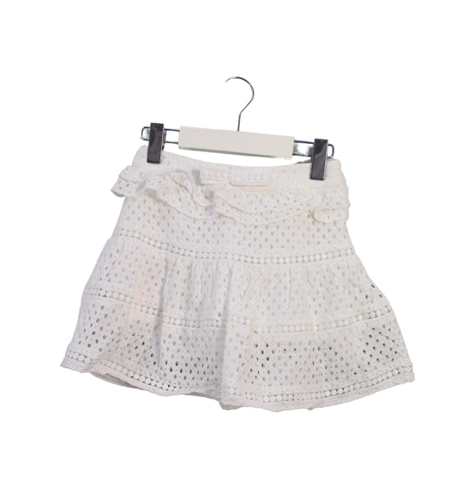 A White Short Skirts from Nicholas & Bears in size 4T for girl. (Front View)